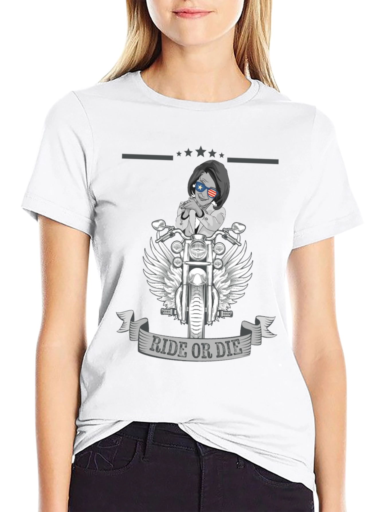 Ride or Die Motorcycle Graphic Tee