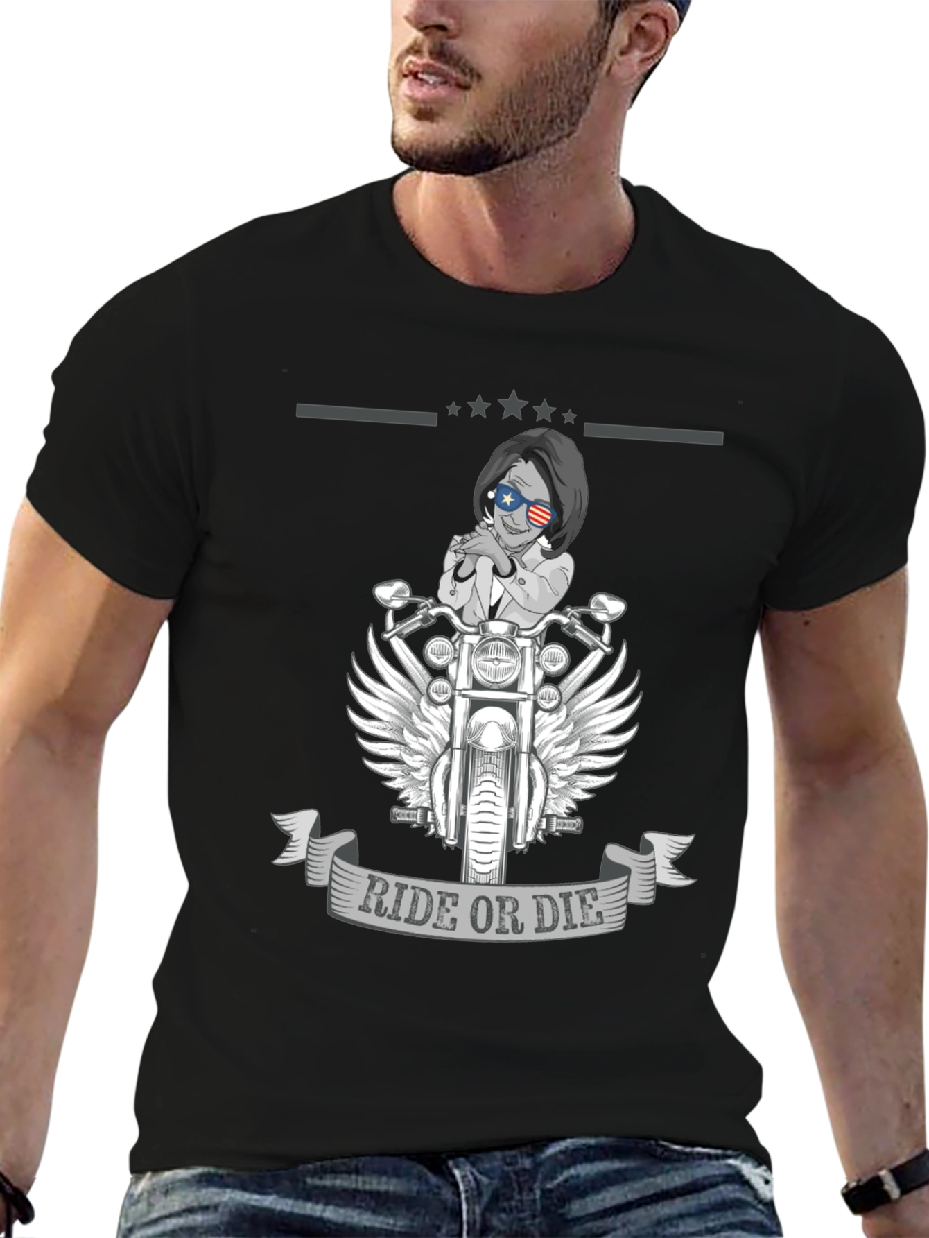 Ride or Die Motorcycle Graphic Tee