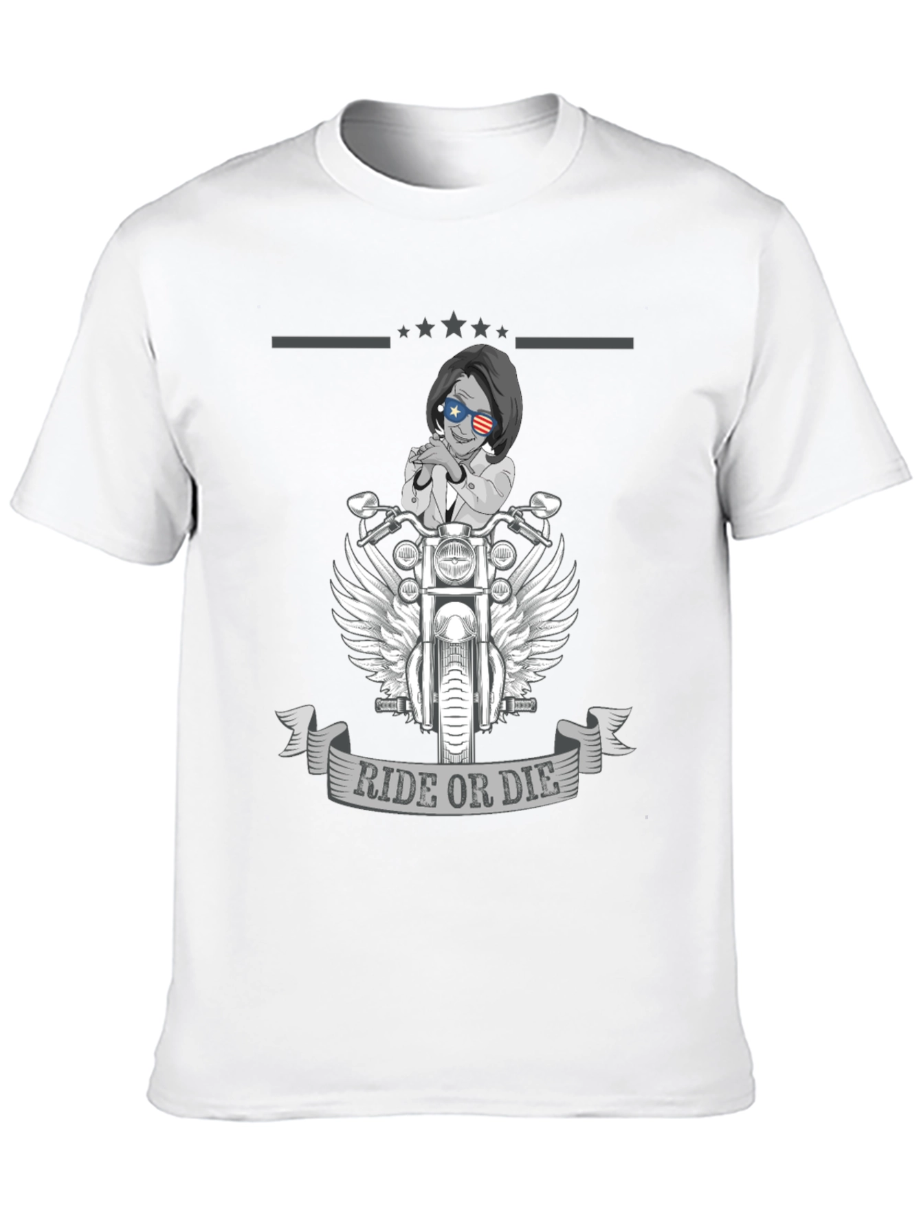 Ride or Die Motorcycle Graphic Tee