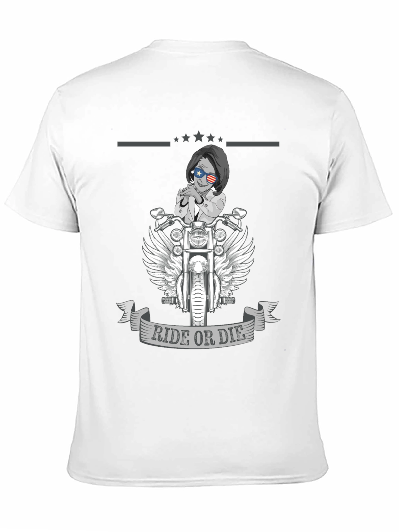 Ride or Die Motorcycle Graphic Tee