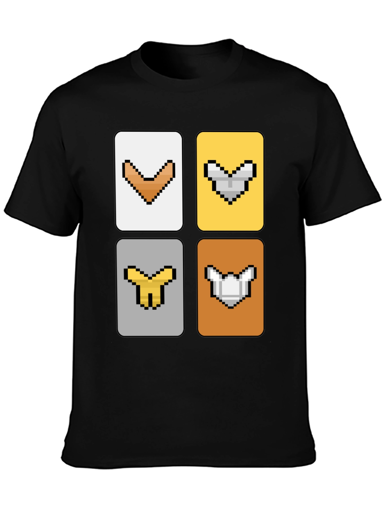 Pixel Art Dog Breeds Graphic Tee