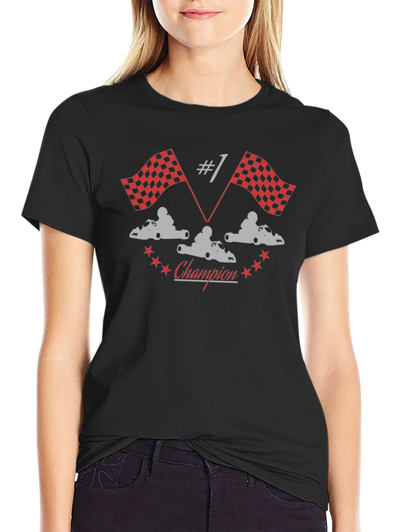 Champion #1 Kart Racing T-Shirt