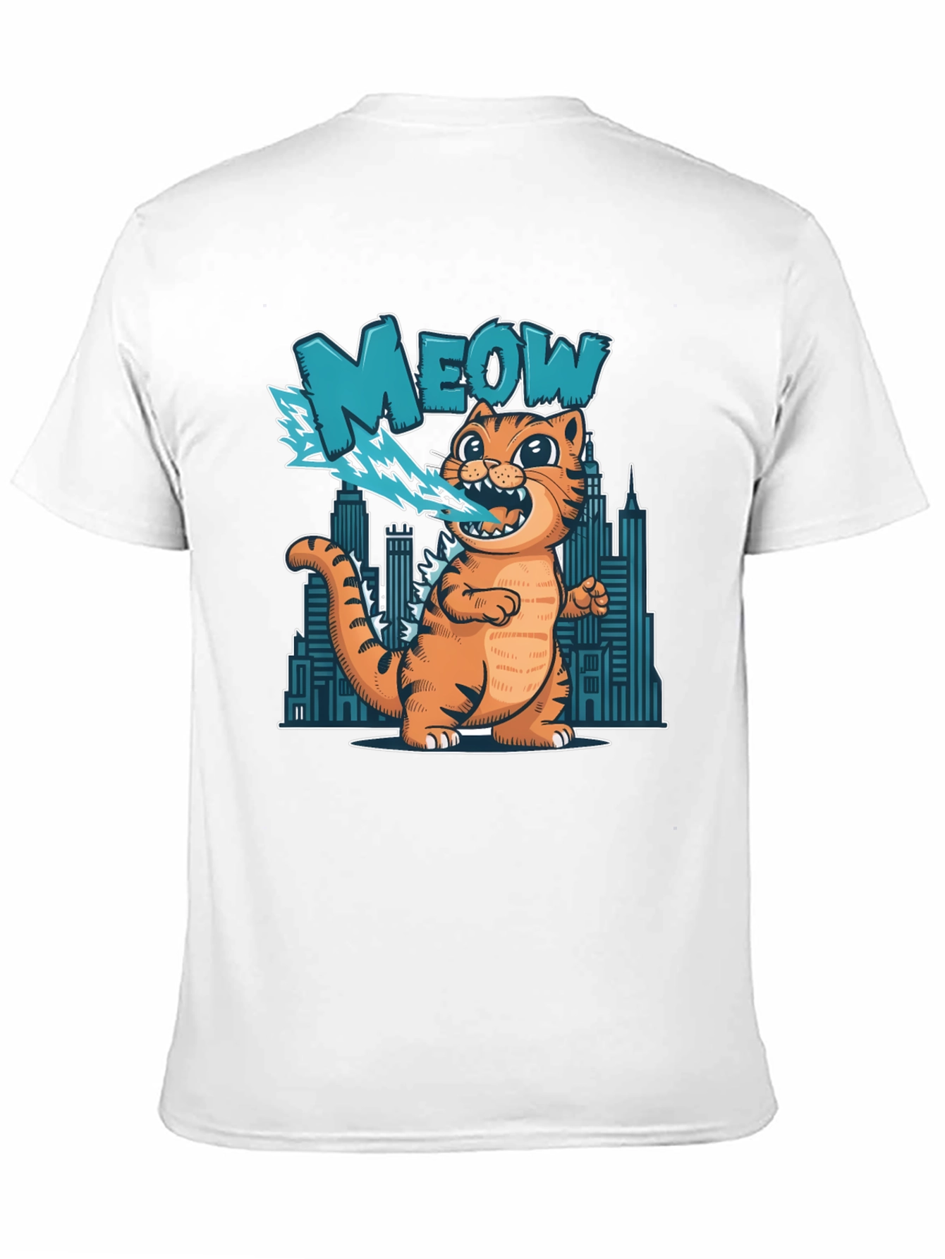 Meowzilla T-Shirt - Cat Godzilla Tee
