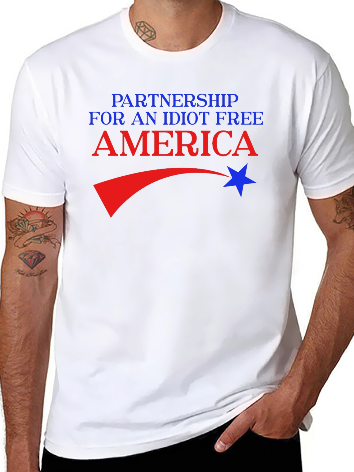 Partnership for an Idiot Free America T-Shirt