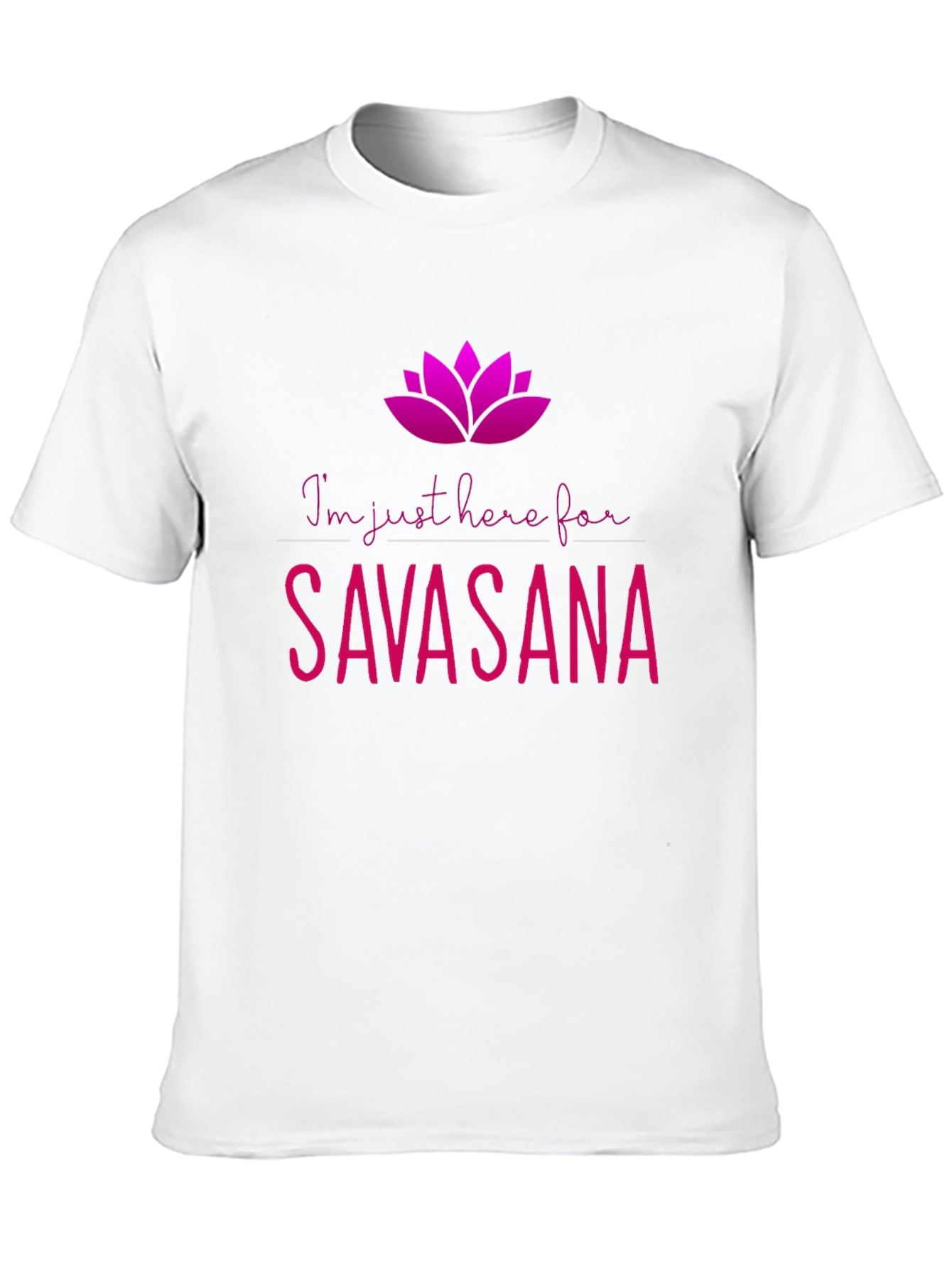 Savasana Yoga Black T-Shirt