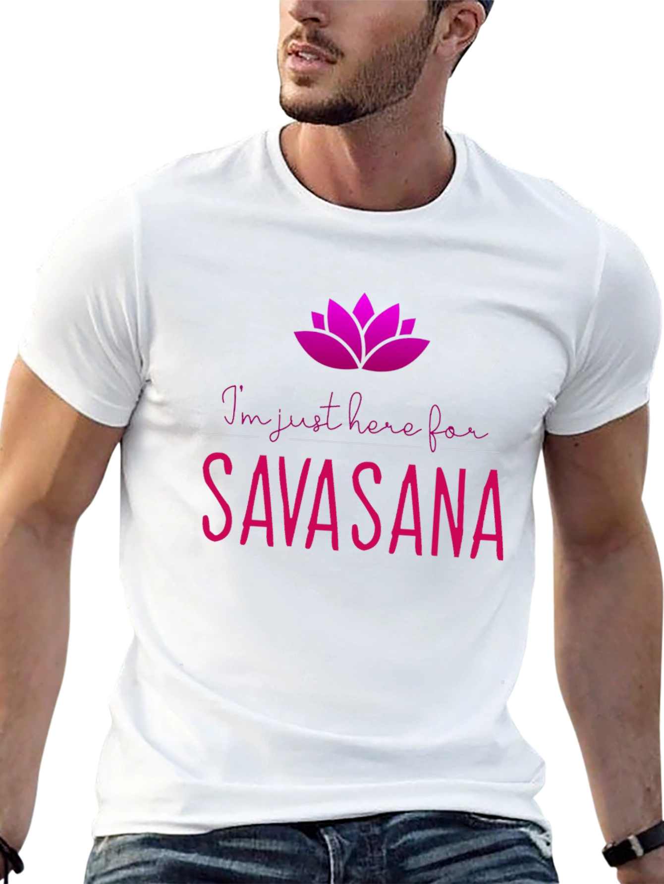 Savasana Yoga Black T-Shirt