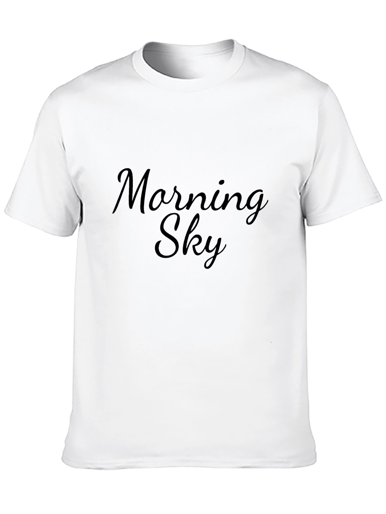 Morning Sky Black Graphic Tee