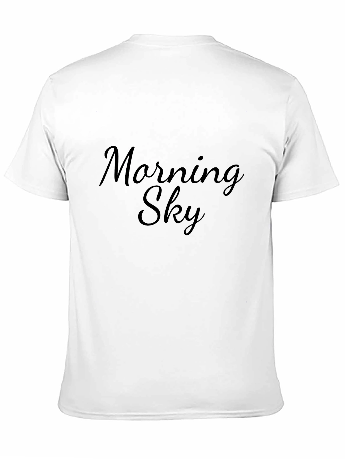 Morning Sky Black Graphic Tee