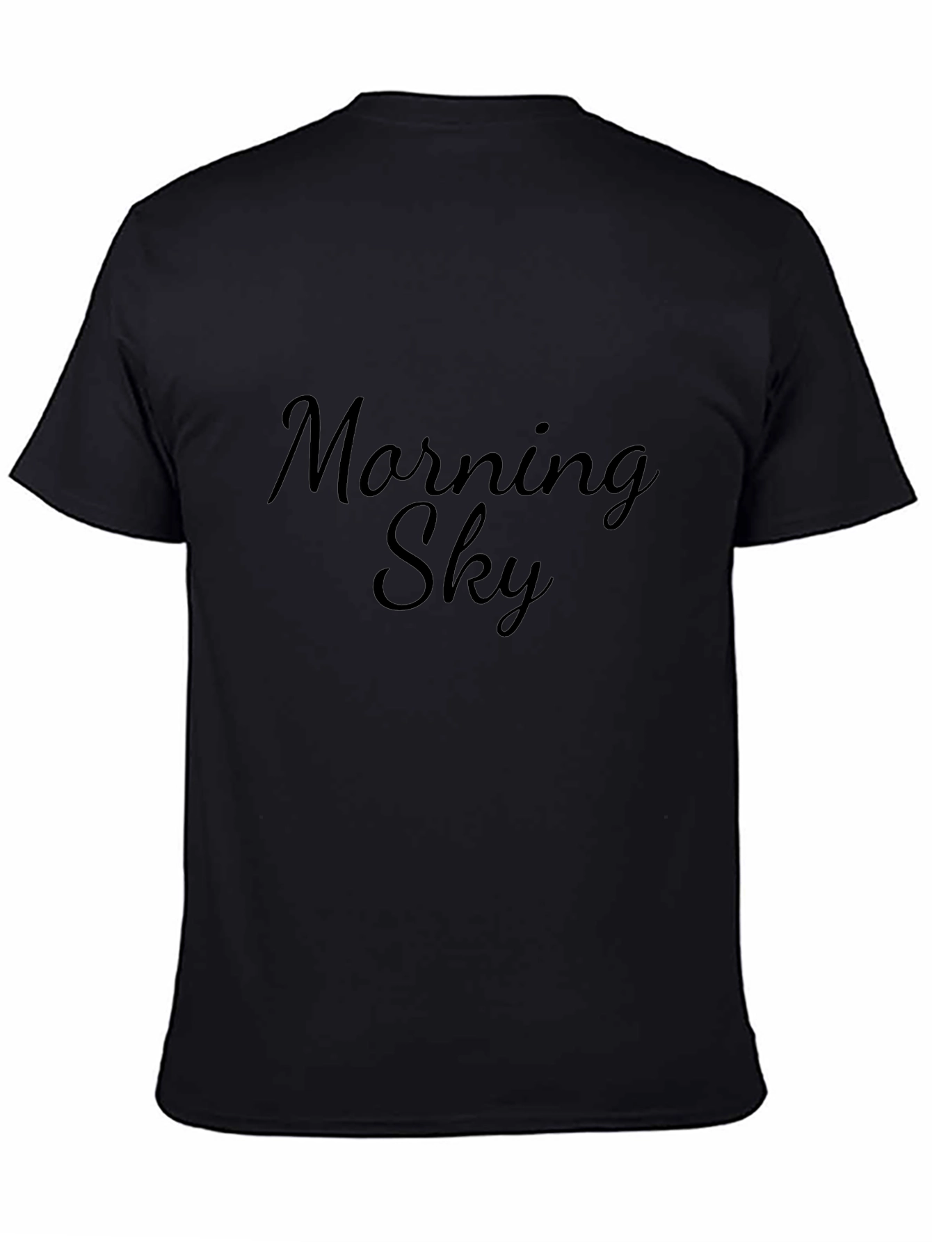 Morning Sky Black Graphic Tee