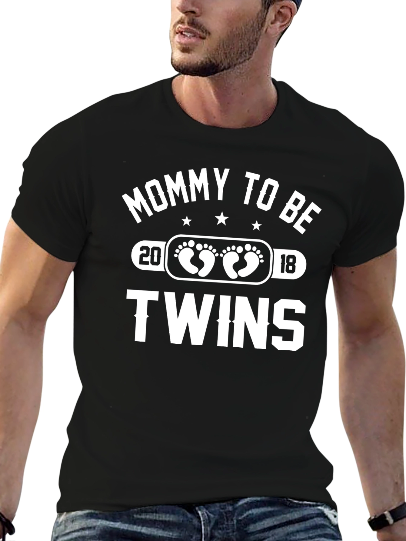 Mommy To Be Twins 2018 T-Shirt
