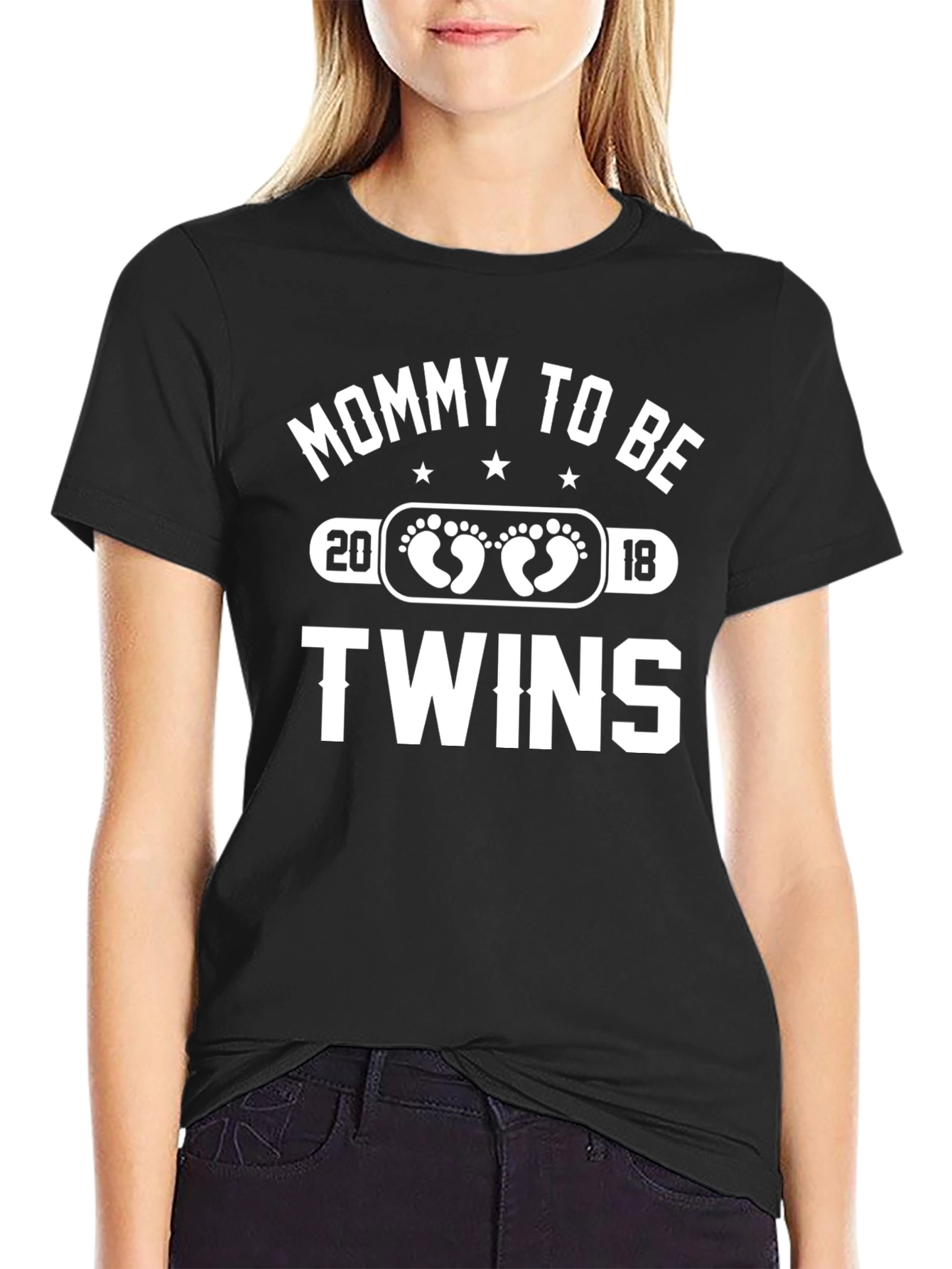 Mommy To Be Twins 2018 T-Shirt