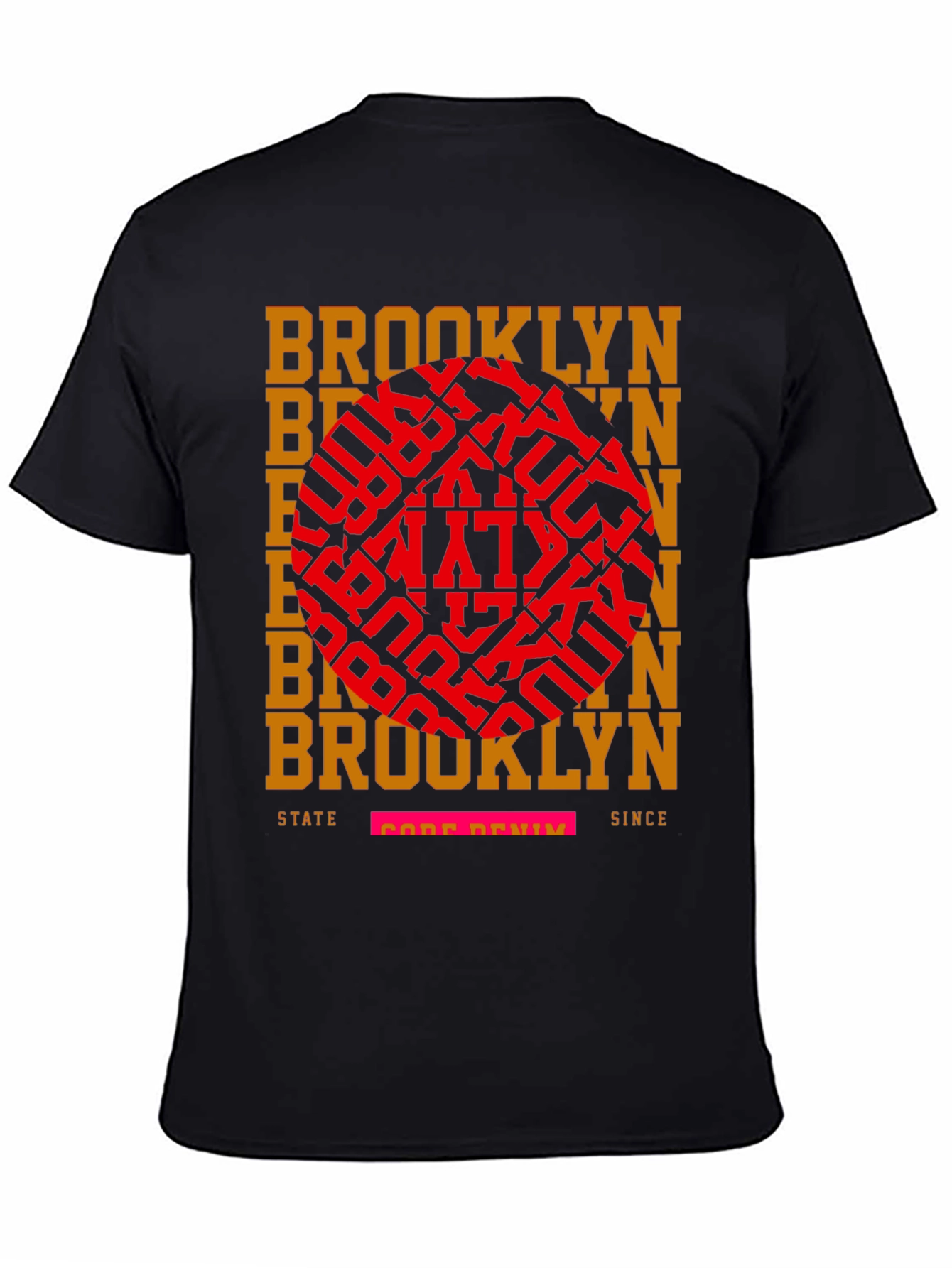 Brooklyn State Core Denim Graphic Tee
