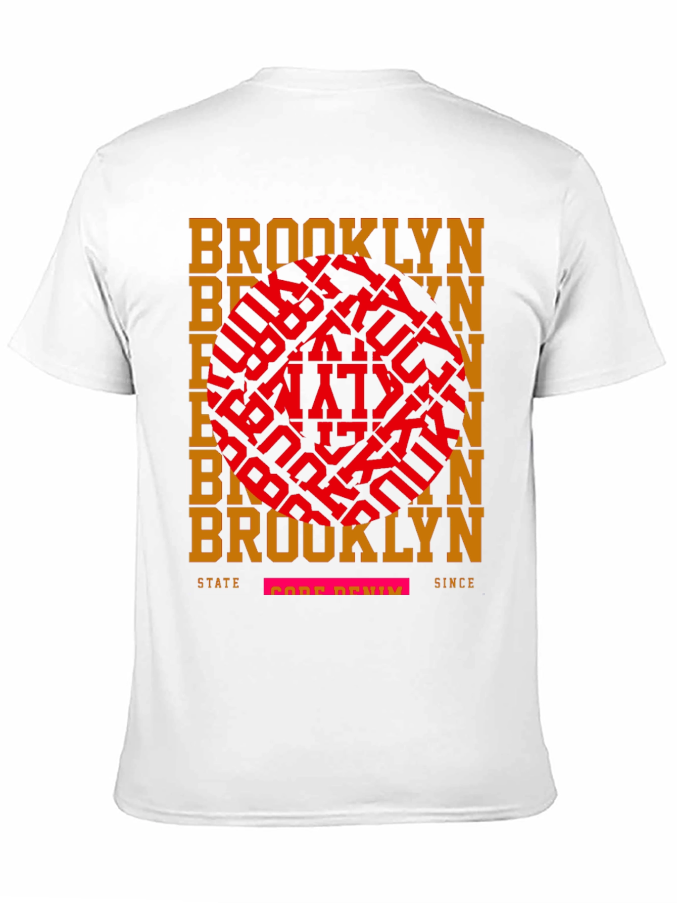 Brooklyn State Core Denim Graphic Tee