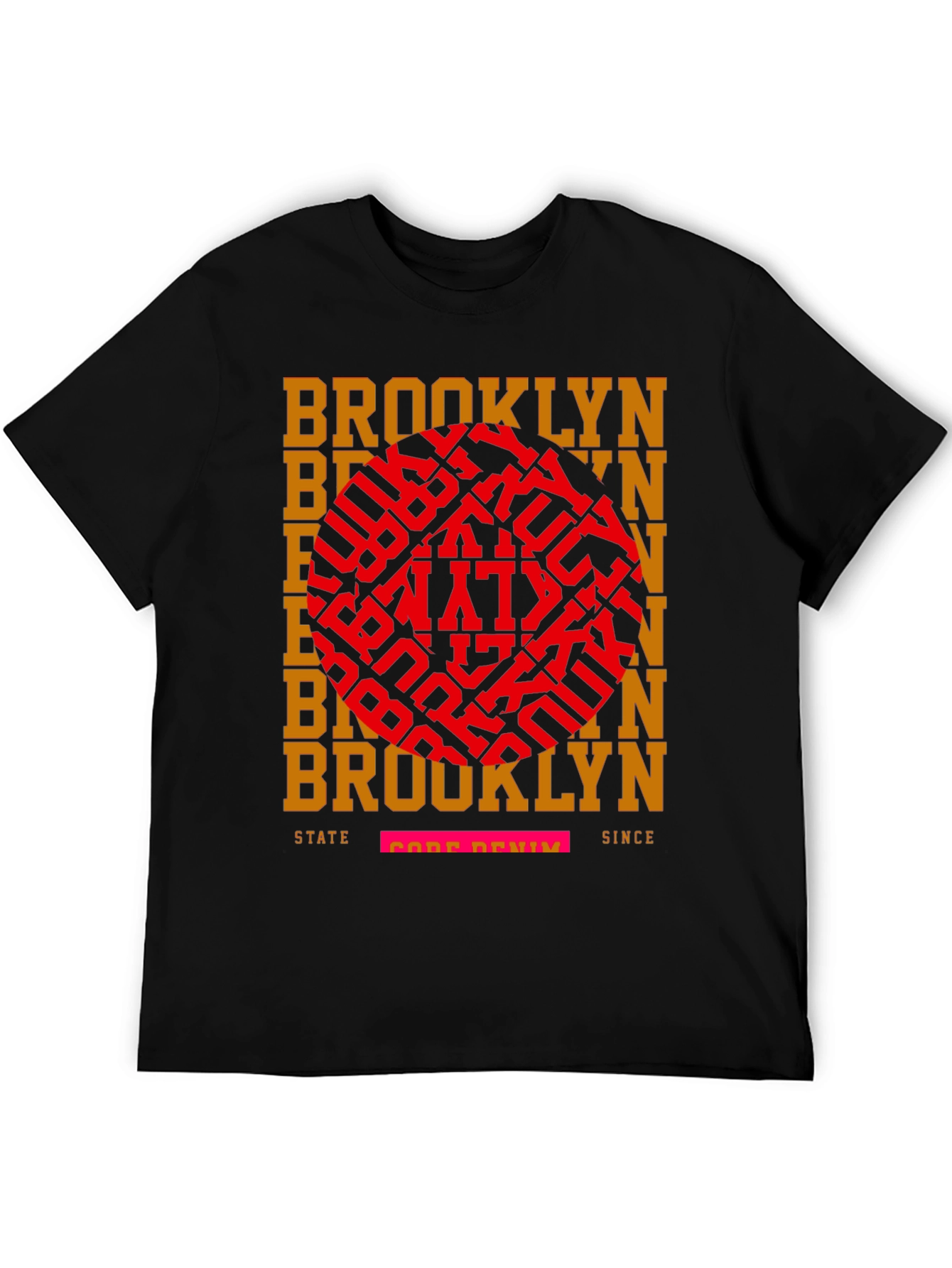 Brooklyn State Core Denim Graphic Tee