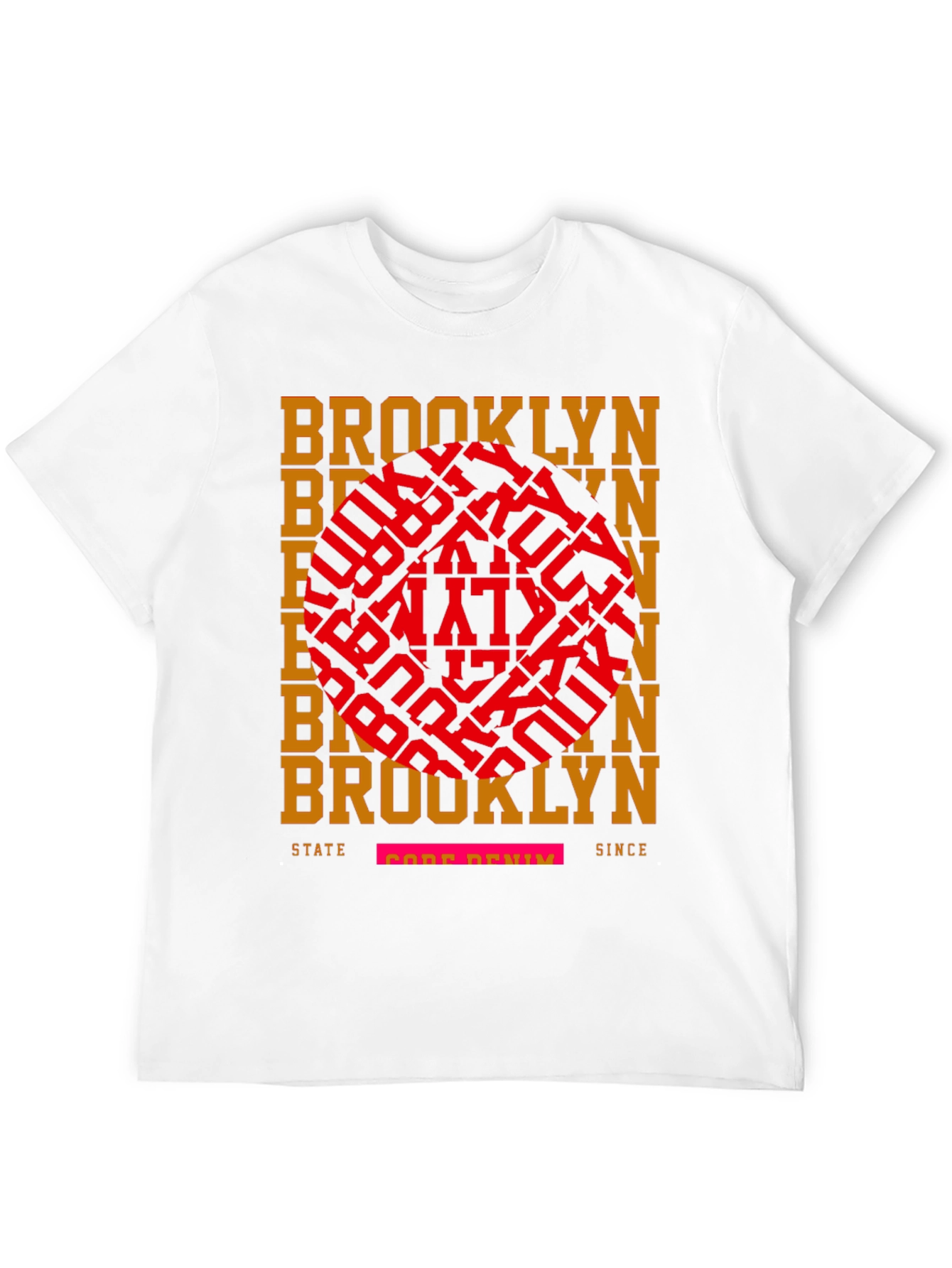 Brooklyn State Core Denim Graphic Tee