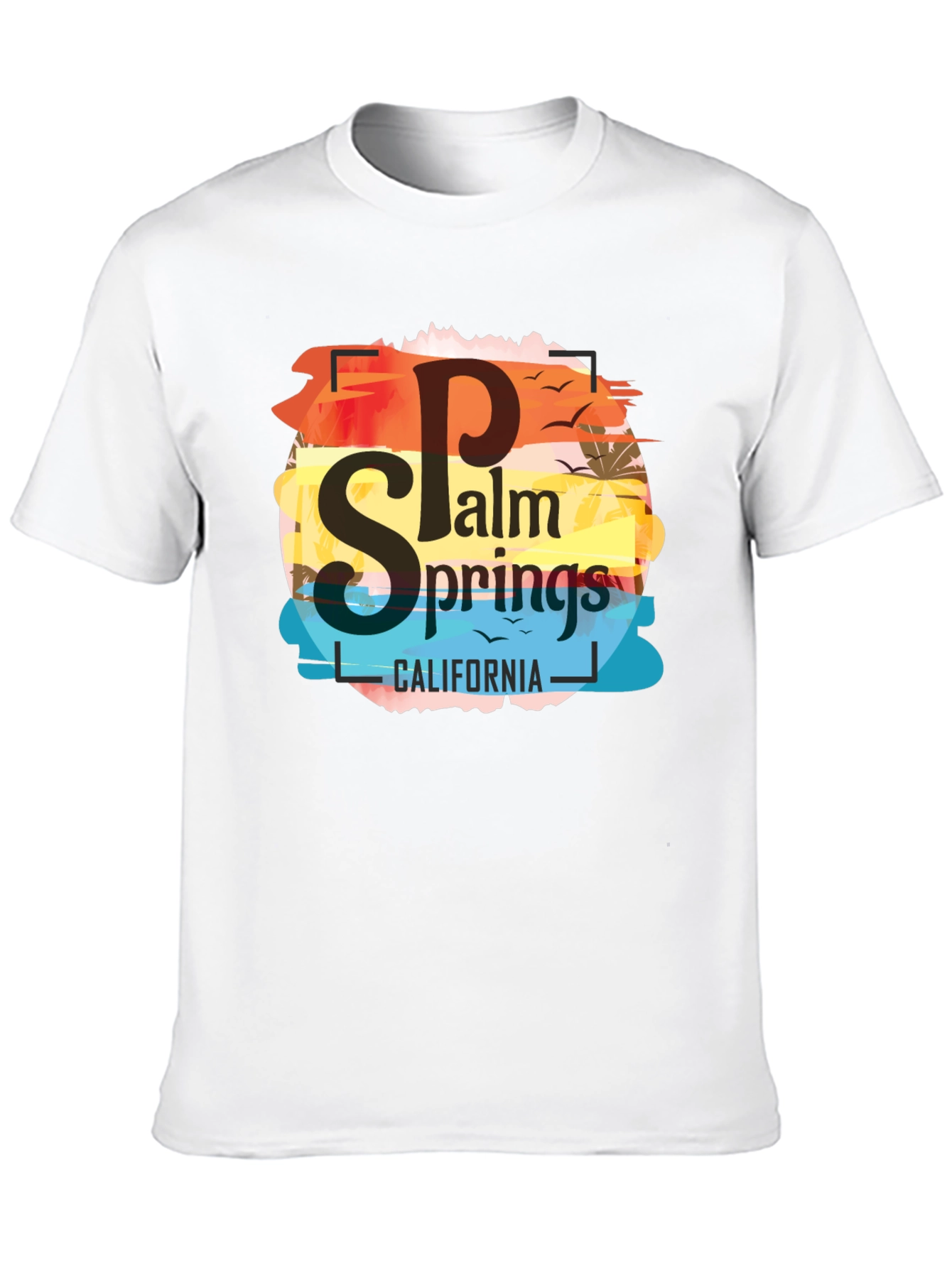 Palm Springs California Graphic T-Shirt