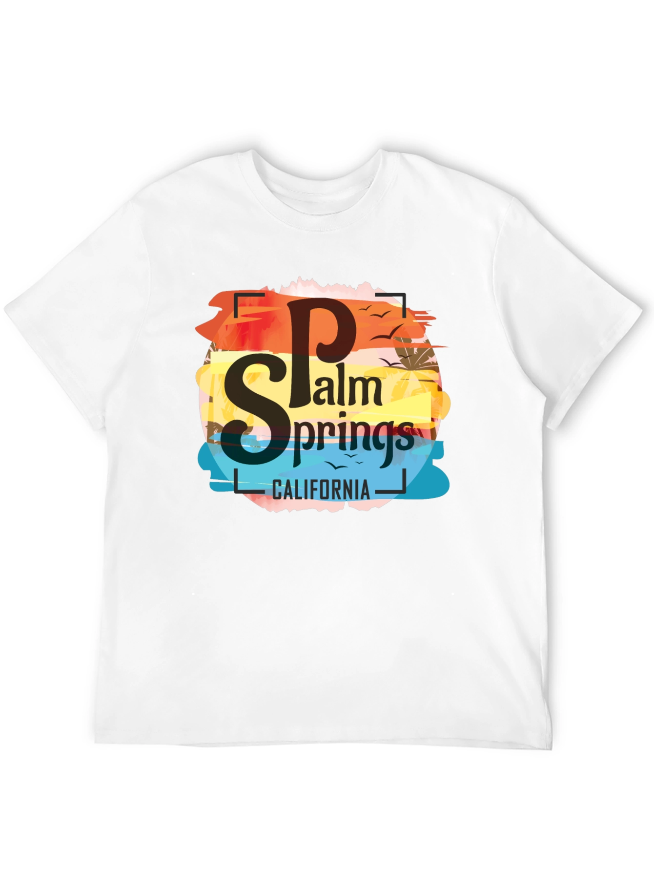 Palm Springs California Graphic T-Shirt