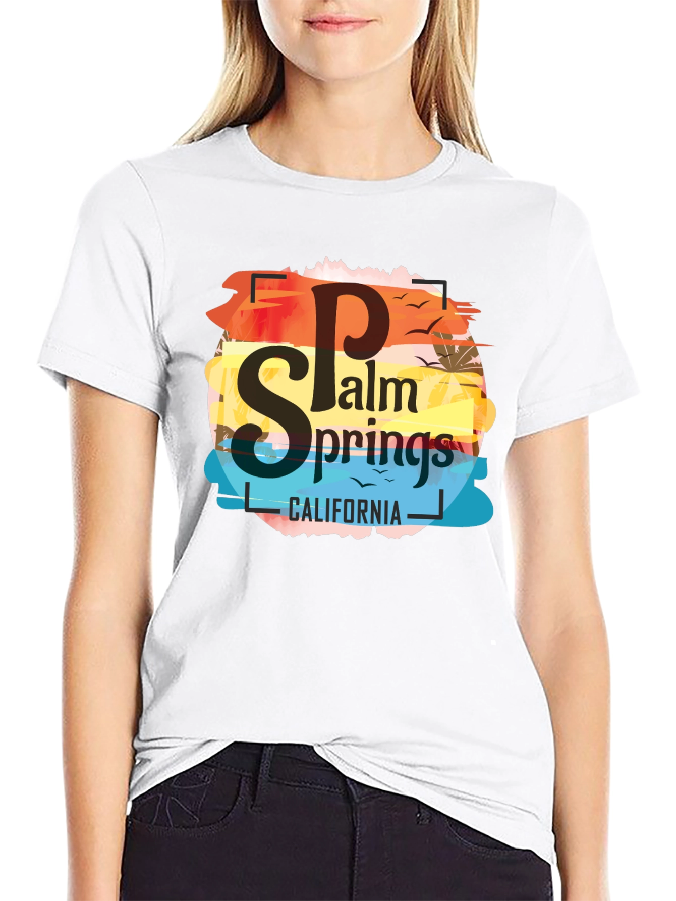 Palm Springs California Graphic T-Shirt