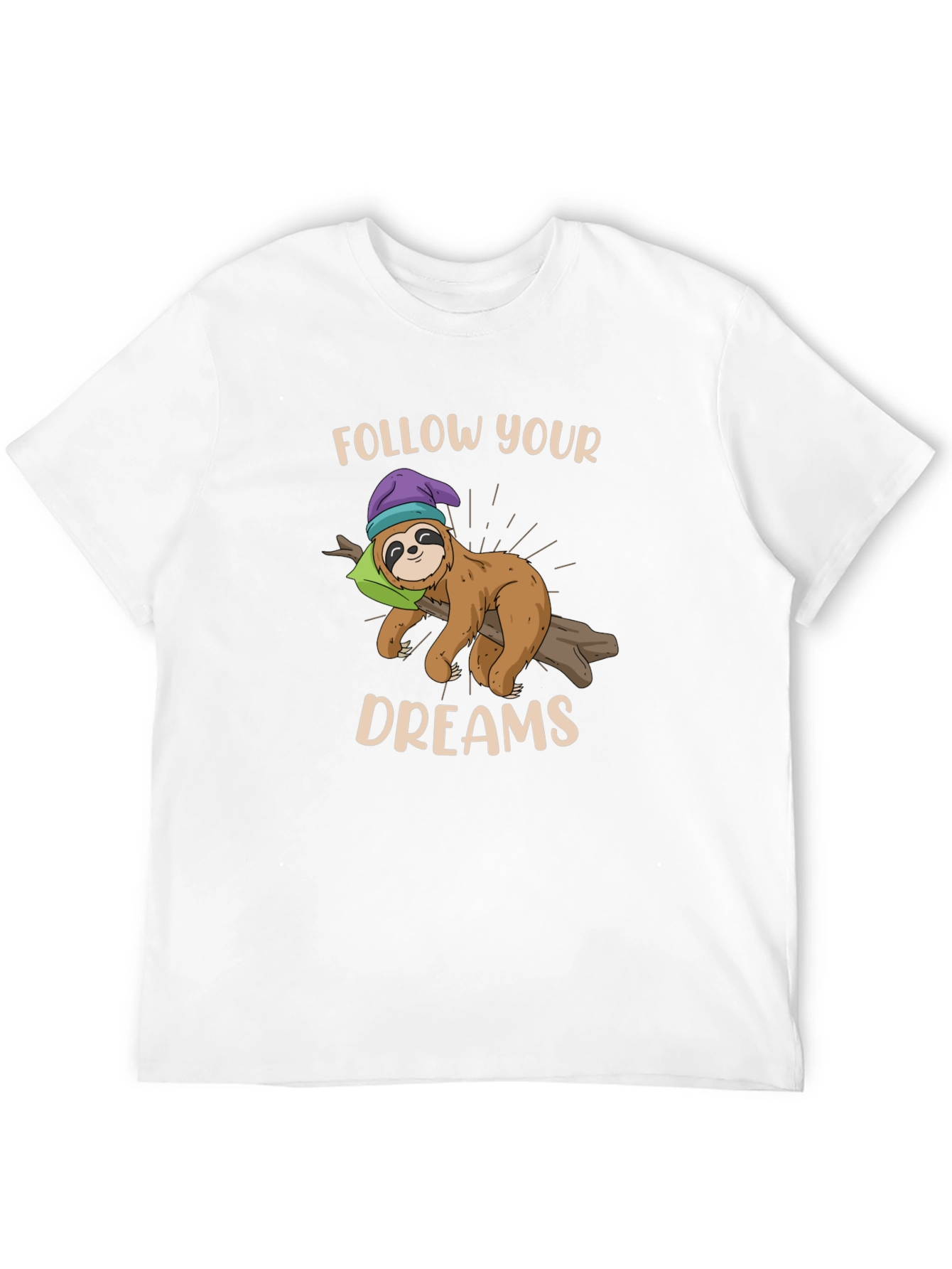 Follow Your Dreams Sloth T-Shirt