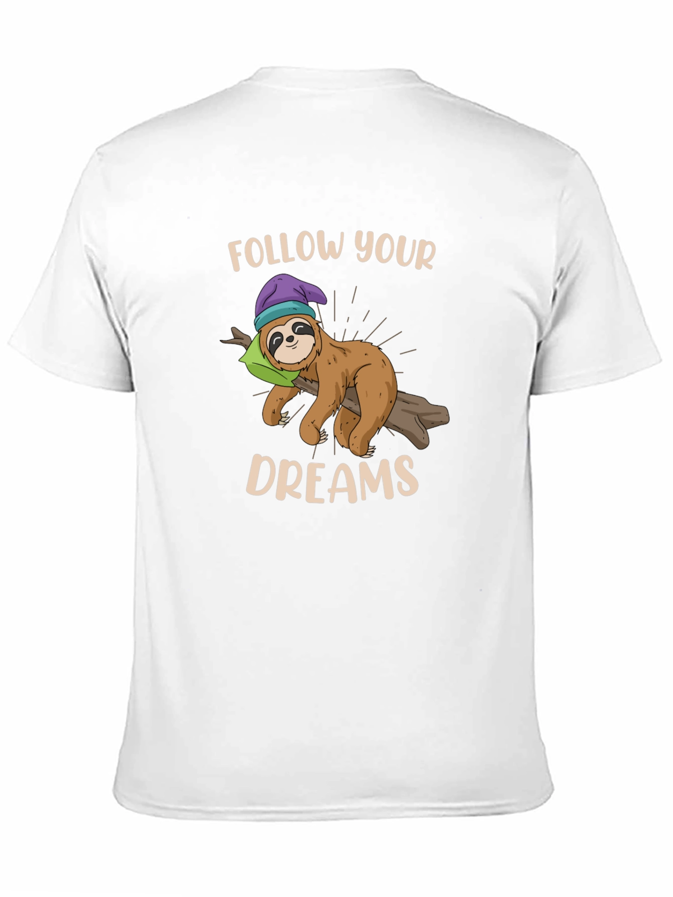 Follow Your Dreams Sloth T-Shirt
