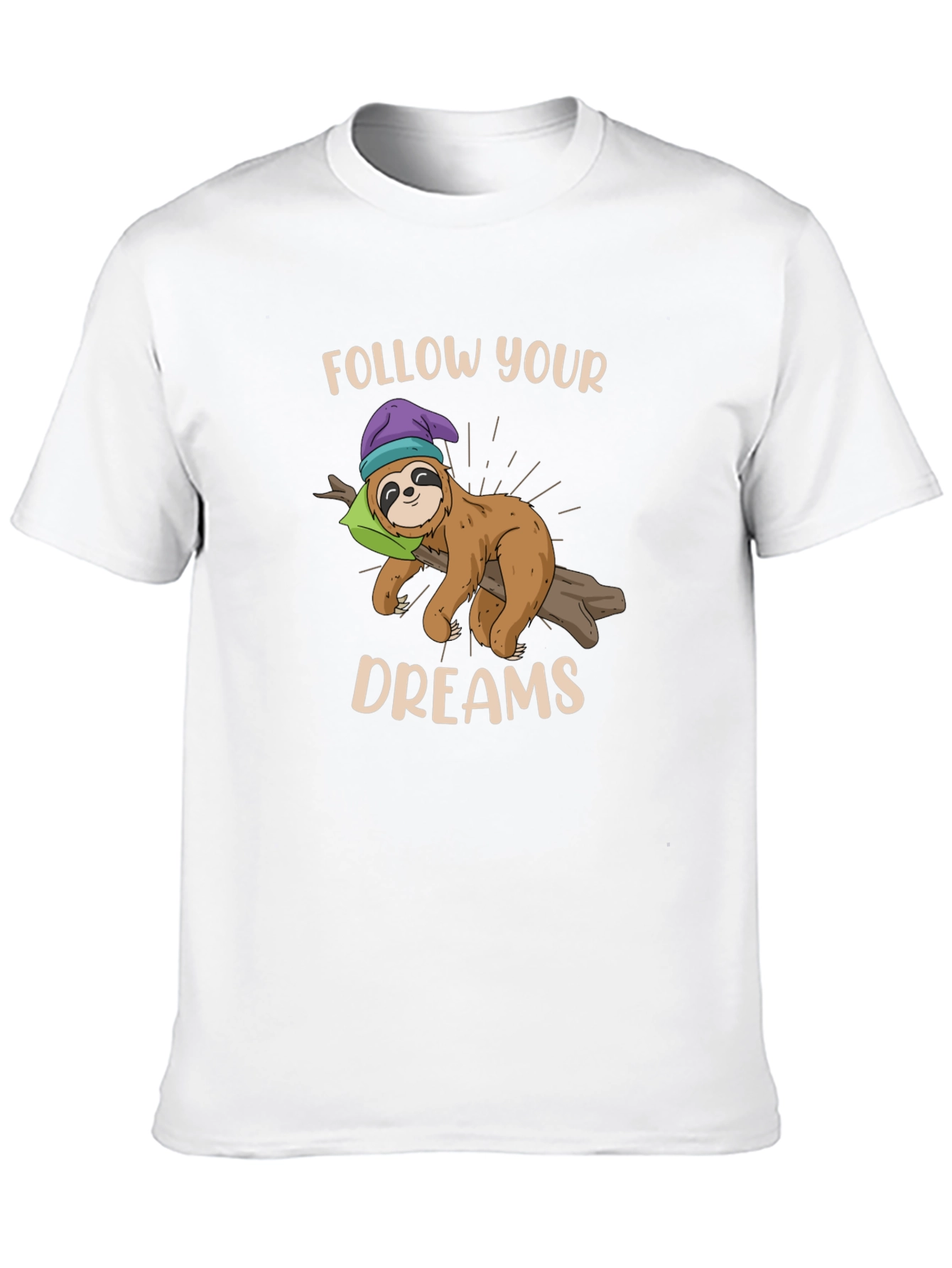 Follow Your Dreams Sloth T-Shirt