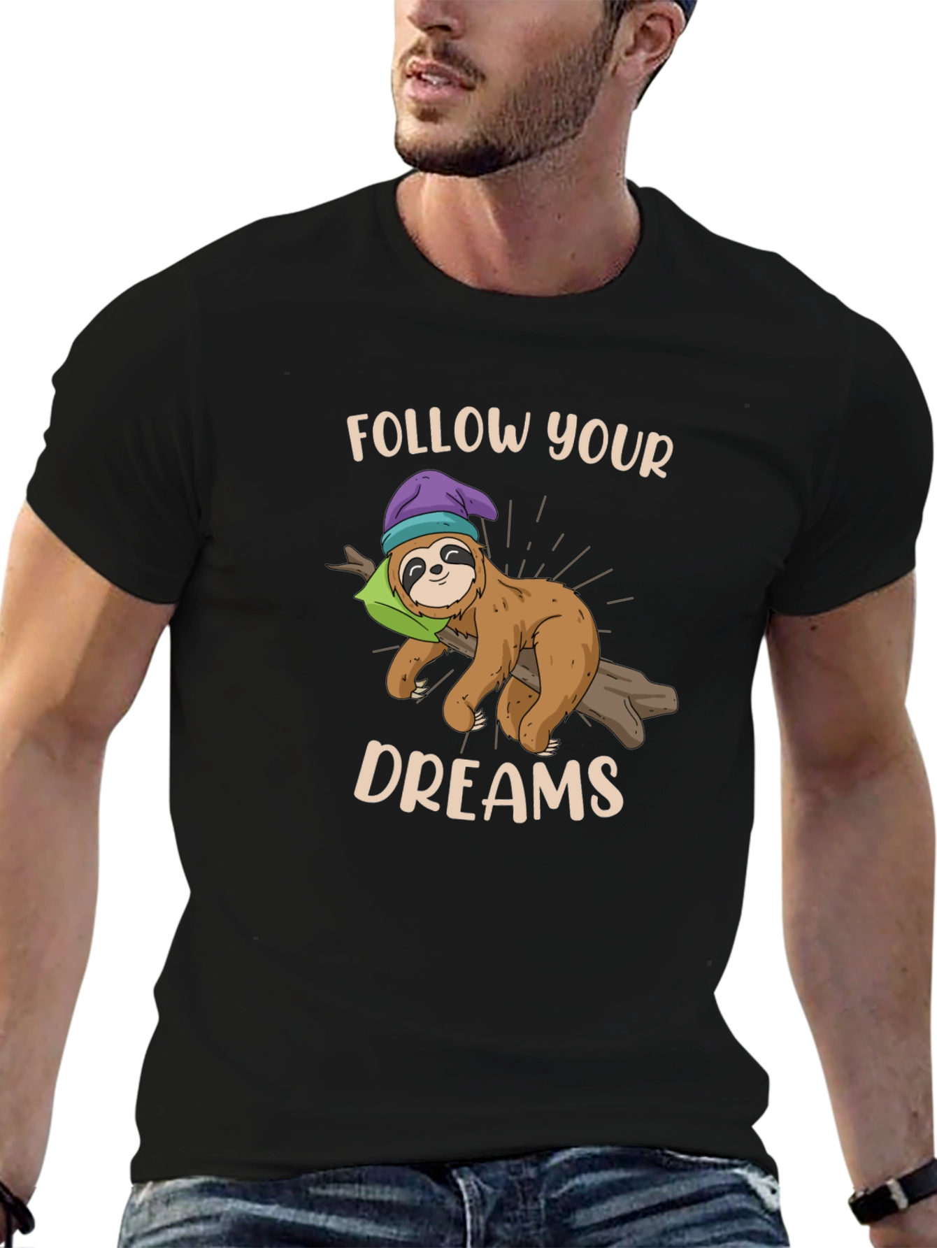 Follow Your Dreams Sloth T-Shirt