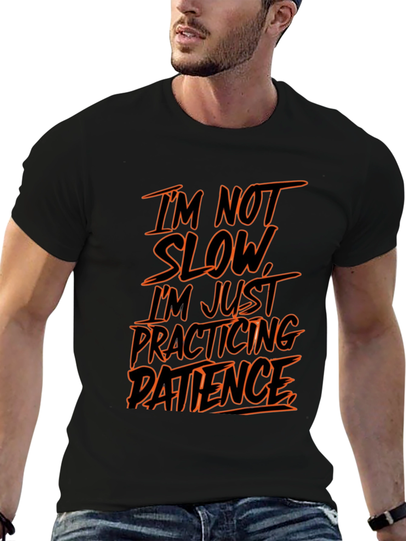 Funny Im Not Slow Graphic T-Shirt