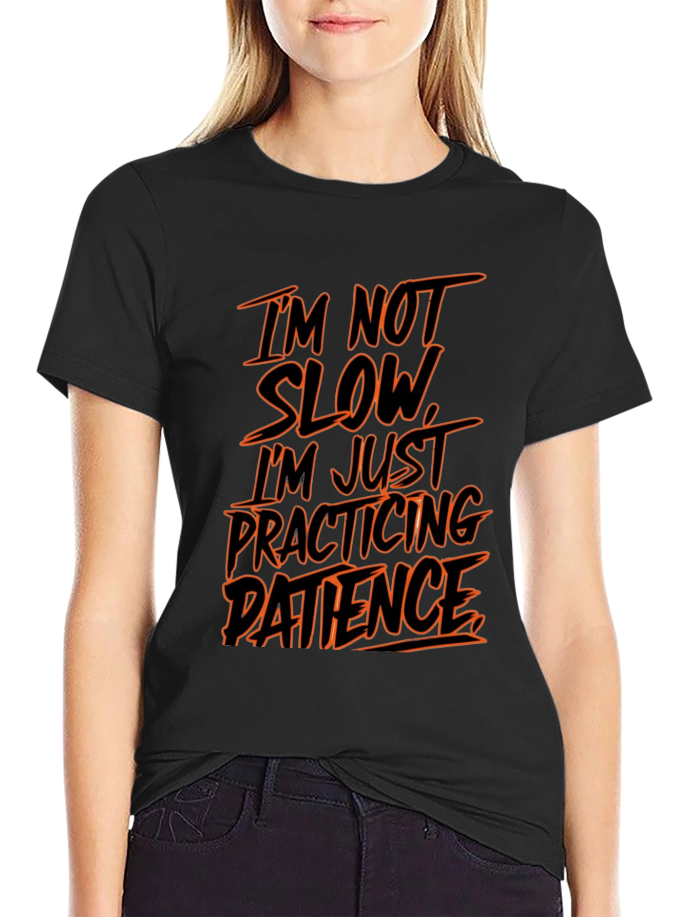 Funny Im Not Slow Graphic T-Shirt
