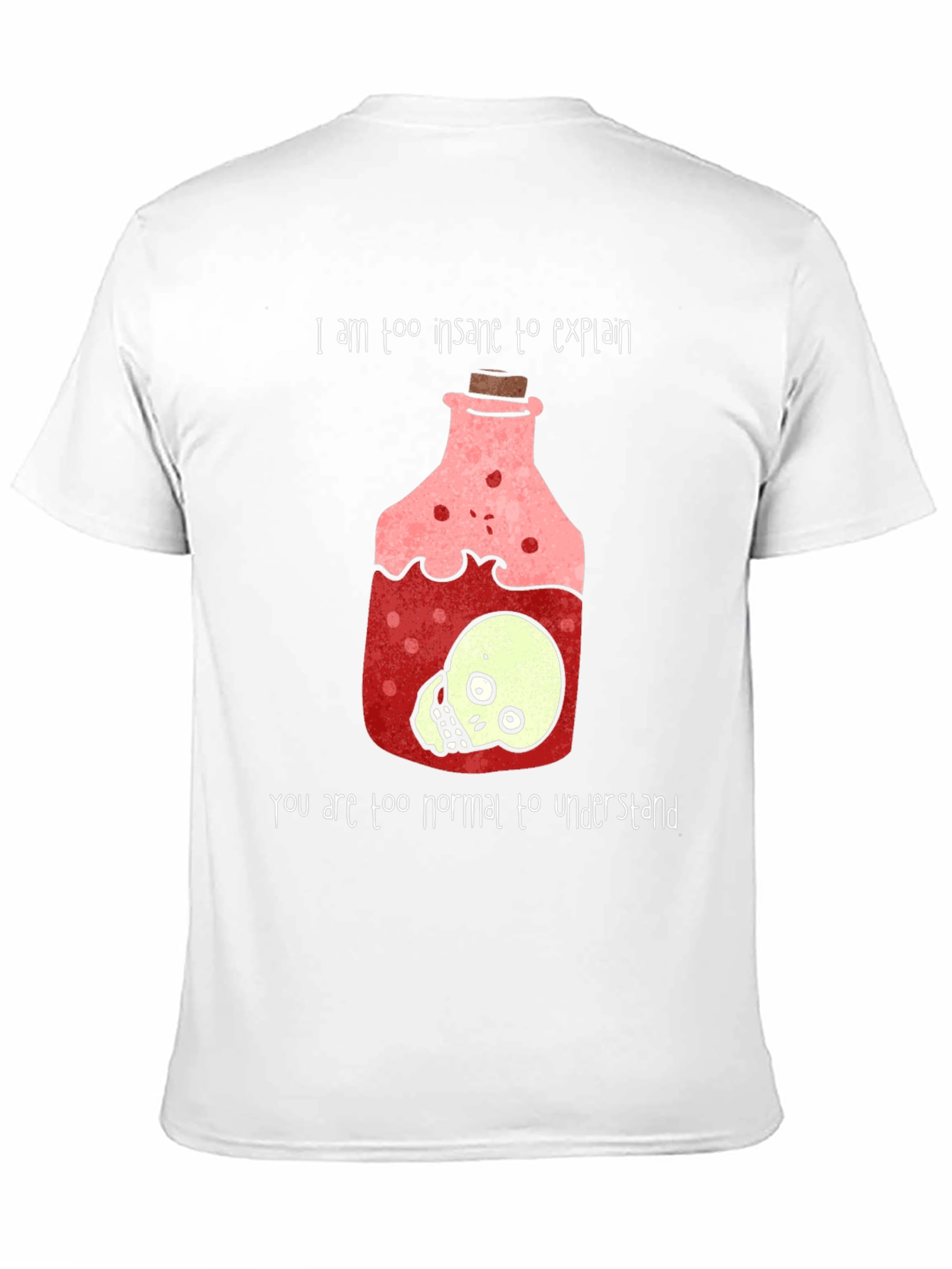 Insane Potion T-Shirt - Skull Design Tee