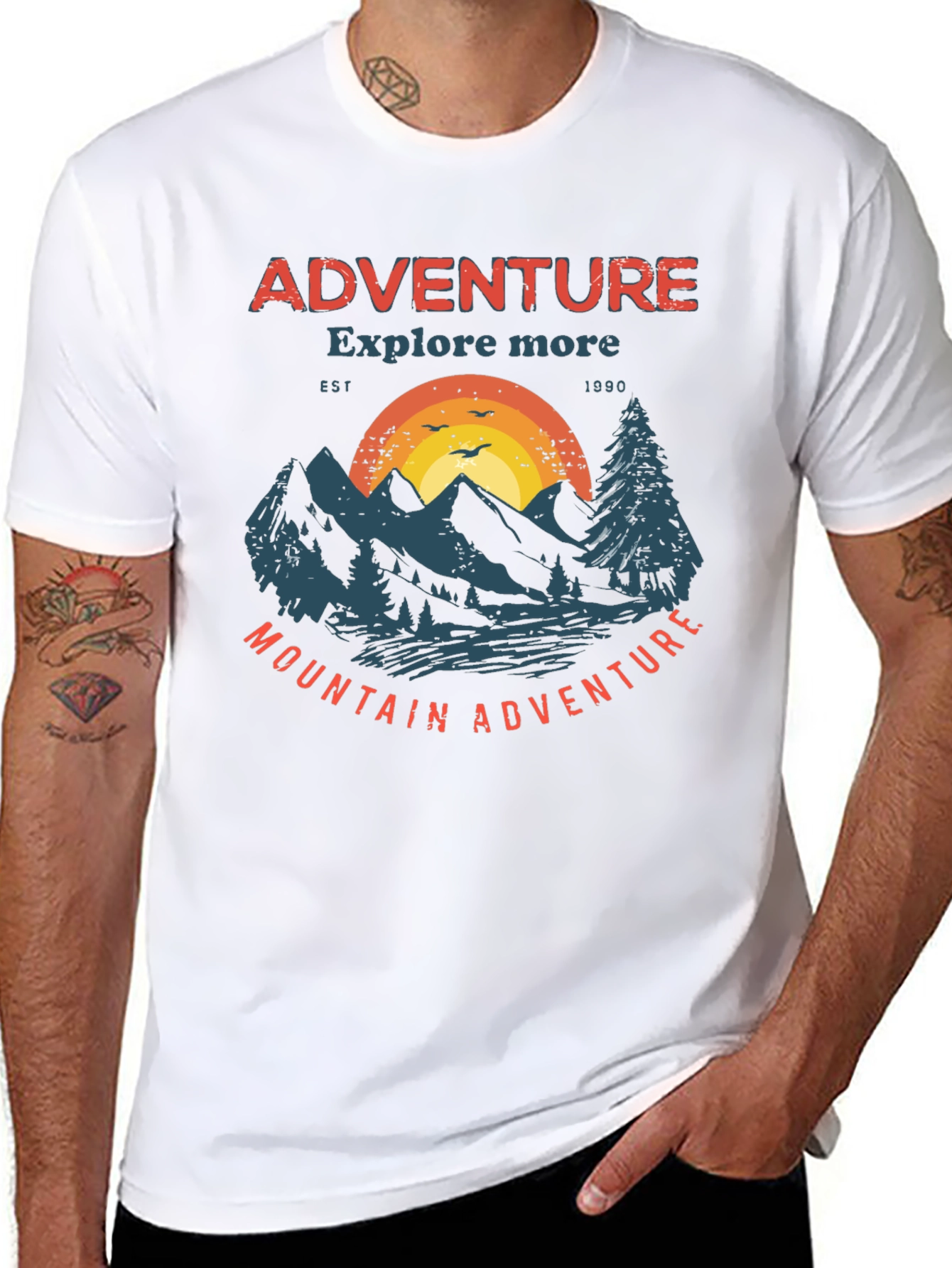 Adventure Mountain Graphic Tee