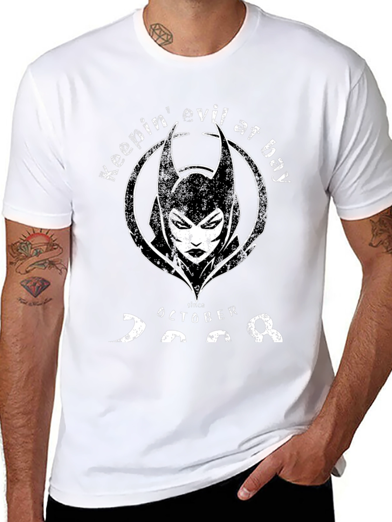 Keepin Evil at Bay Since October T-Shirt