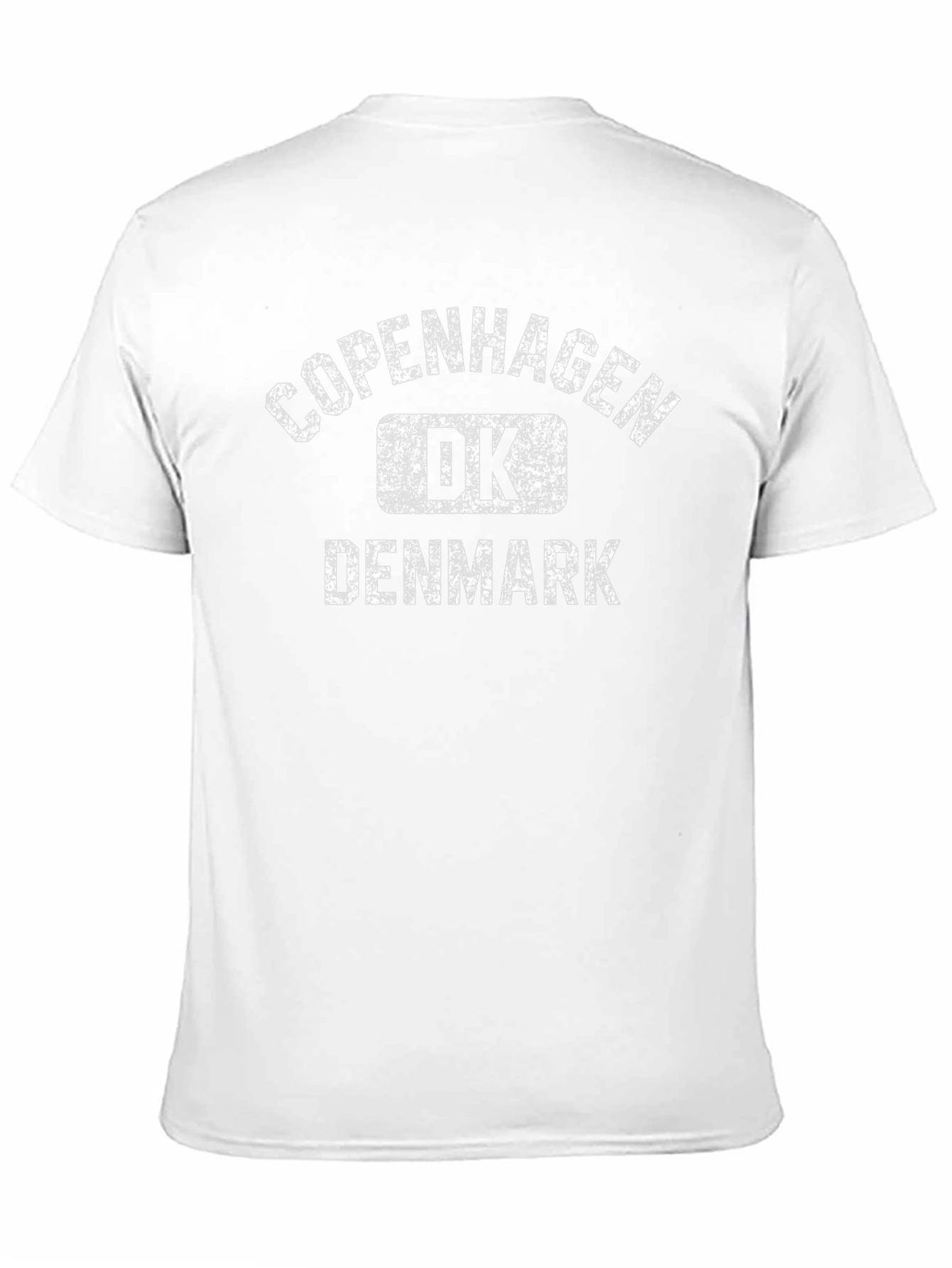 Copenhagen Denmark DK Black Graphic T-Shirt