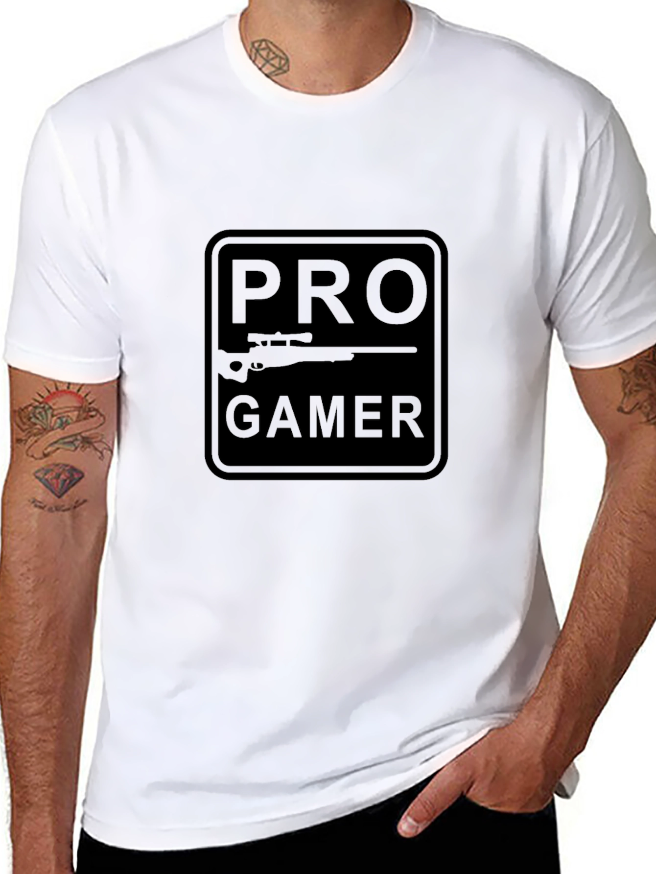 Pro Gamer Black T-Shirt - Gaming Apparel
