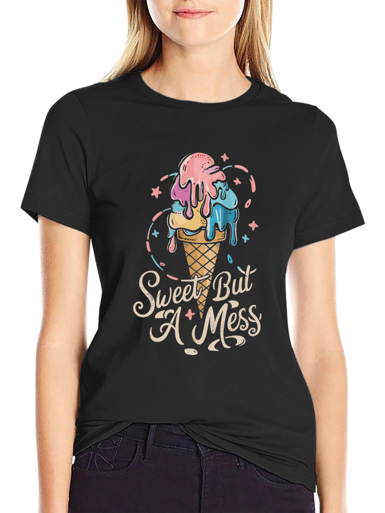 Sweet But A Mess Graphic T-Shirt