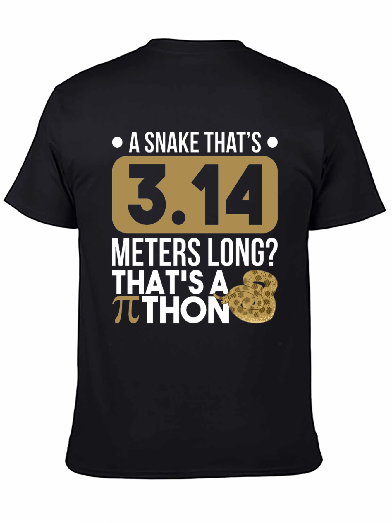 Pi Day Python T-Shirt - Funny Snake Graphic Tee