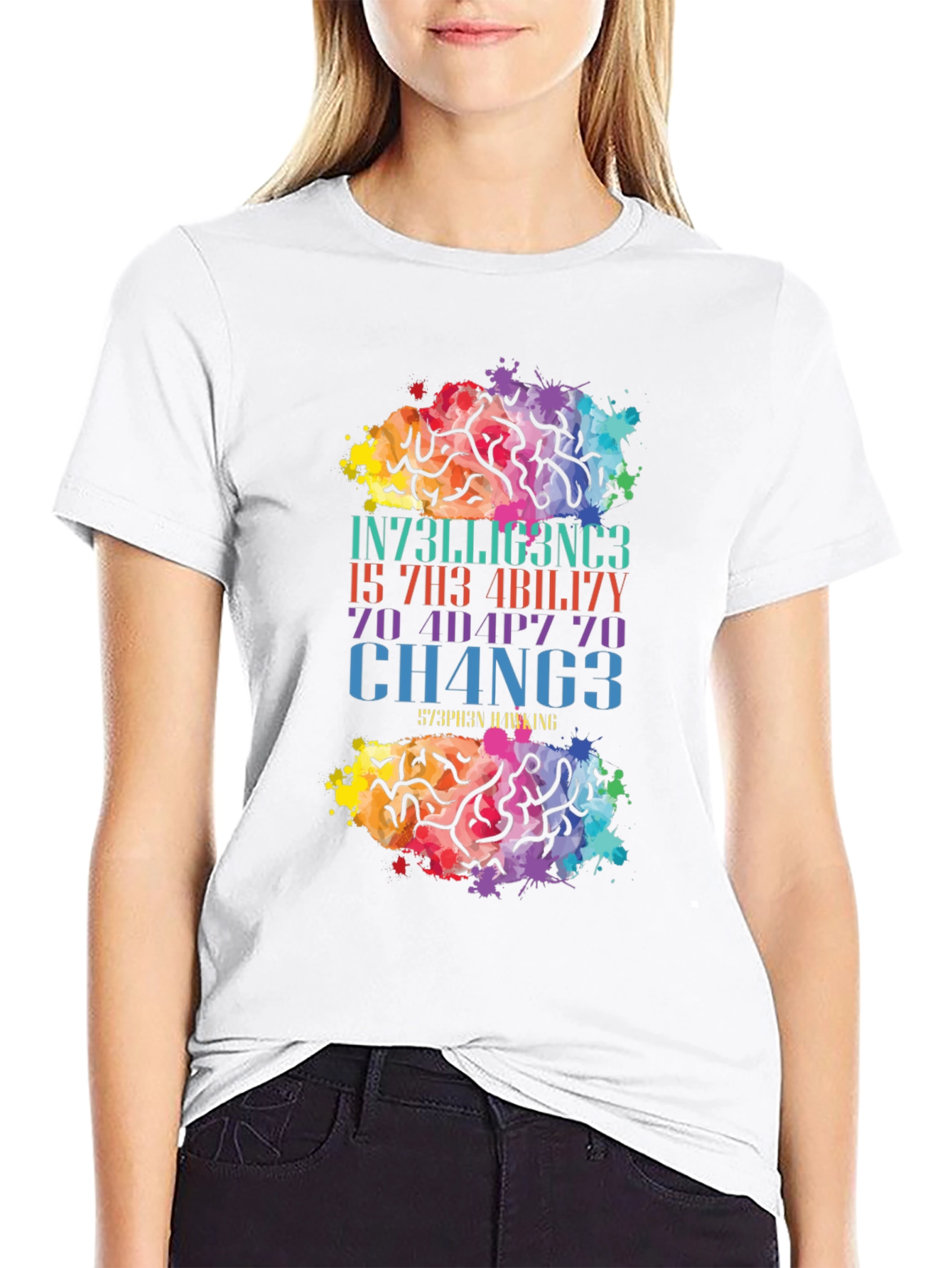 Intelligence Brain T-Shirt - Adapt to Change
