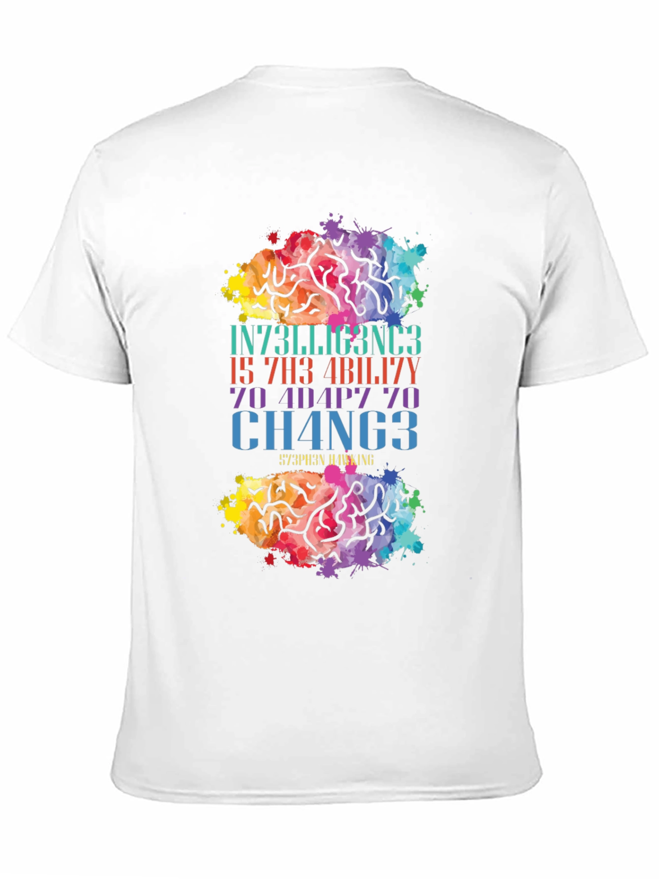 Intelligence Brain T-Shirt - Adapt to Change