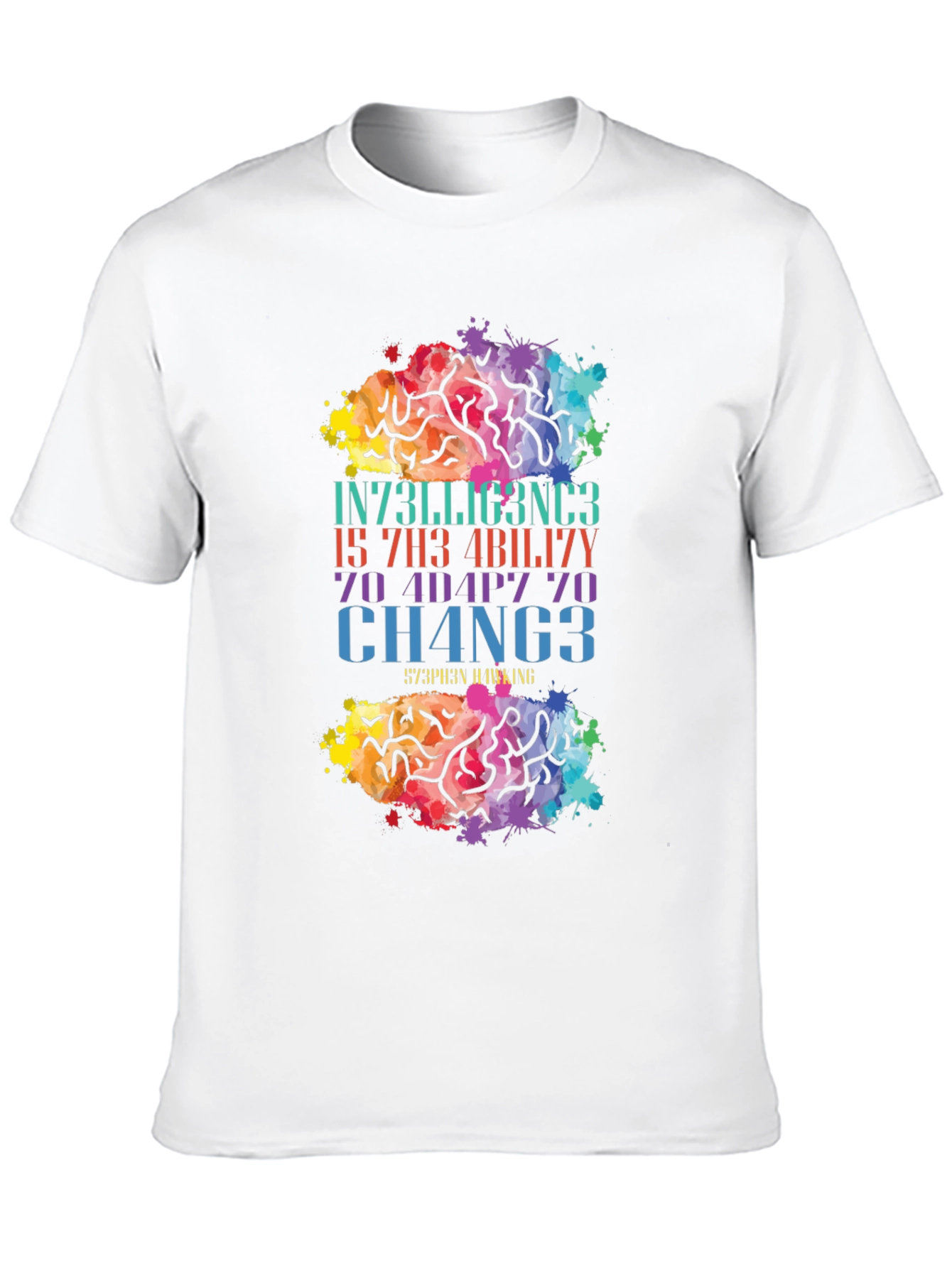 Intelligence Brain T-Shirt - Adapt to Change