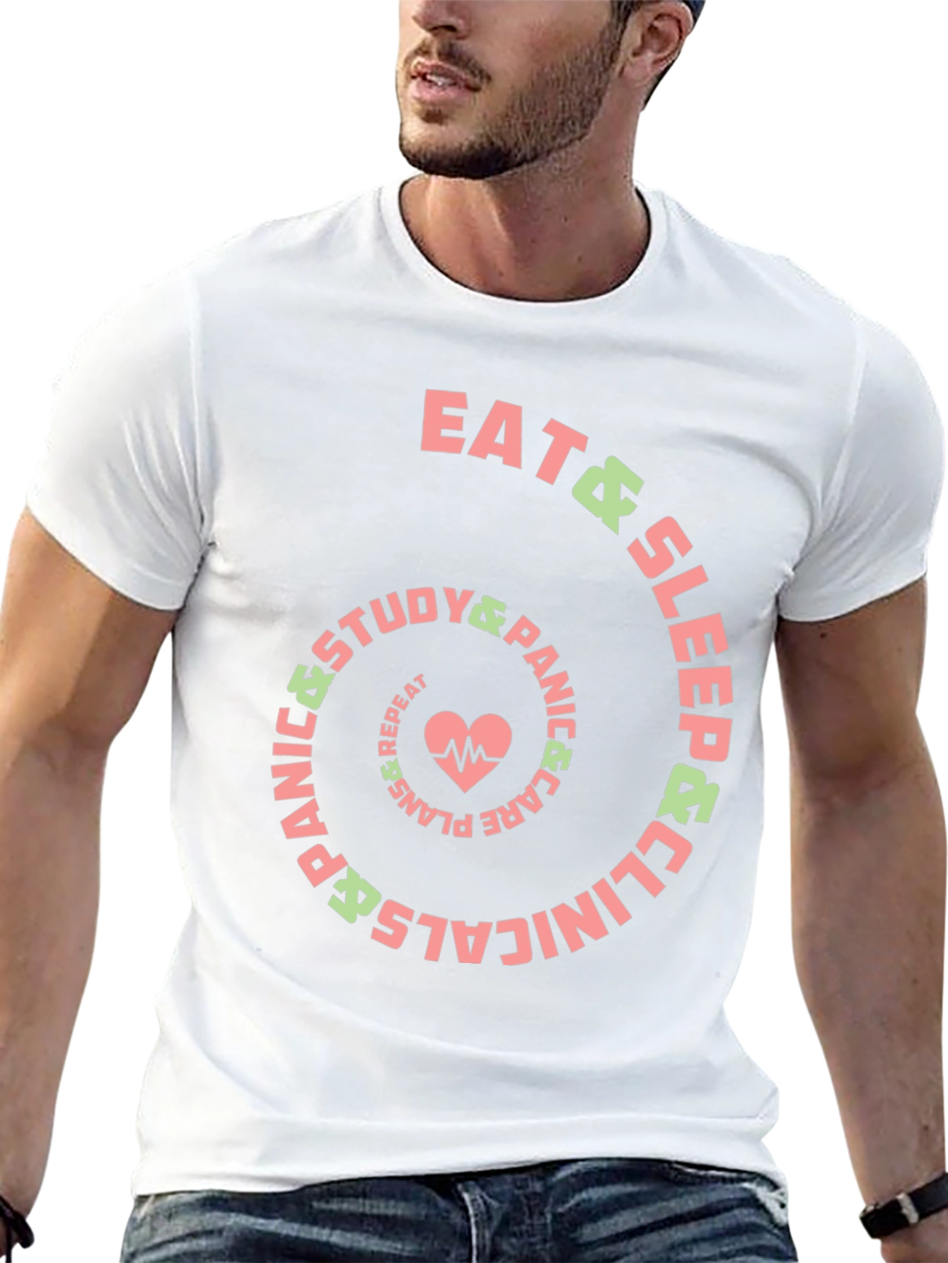 Eat Sleep Clinicals Repeat T-Shirt