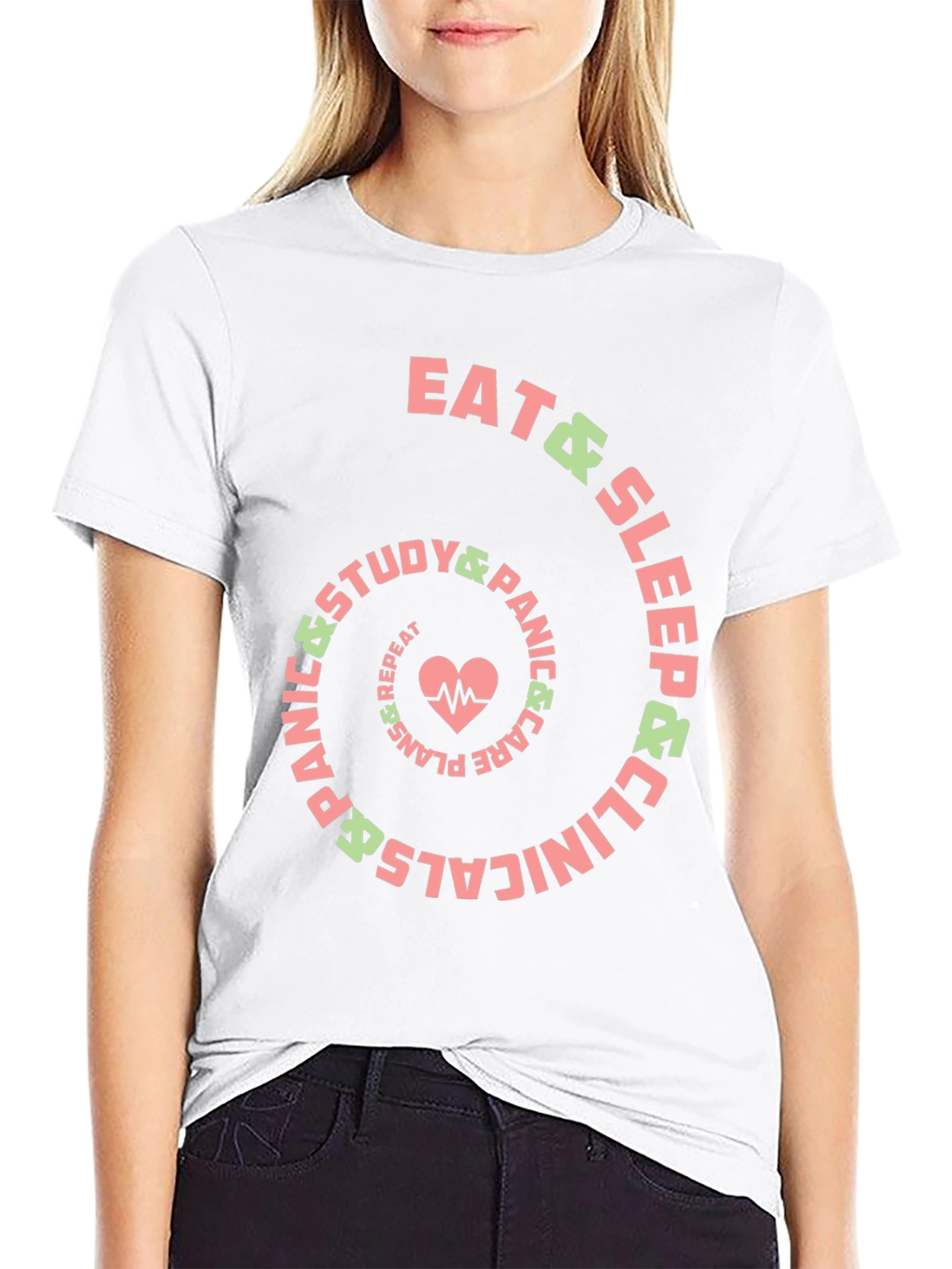 Eat Sleep Clinicals Repeat T-Shirt