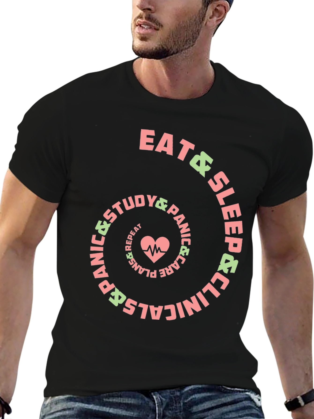 Eat Sleep Clinicals Repeat T-Shirt