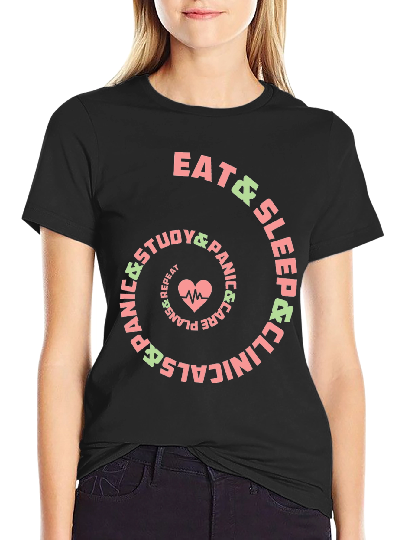 Eat Sleep Clinicals Repeat T-Shirt