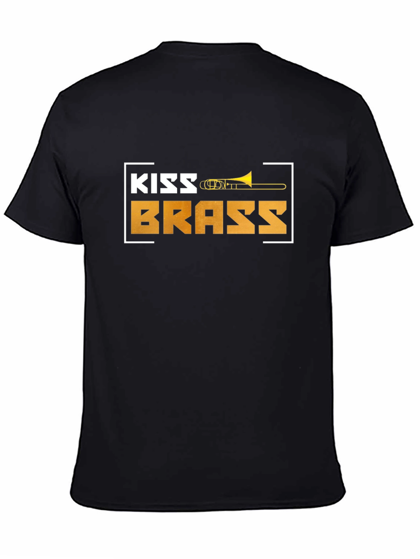 Kiss Brass Trombone T-Shirt - Music Lover Tee