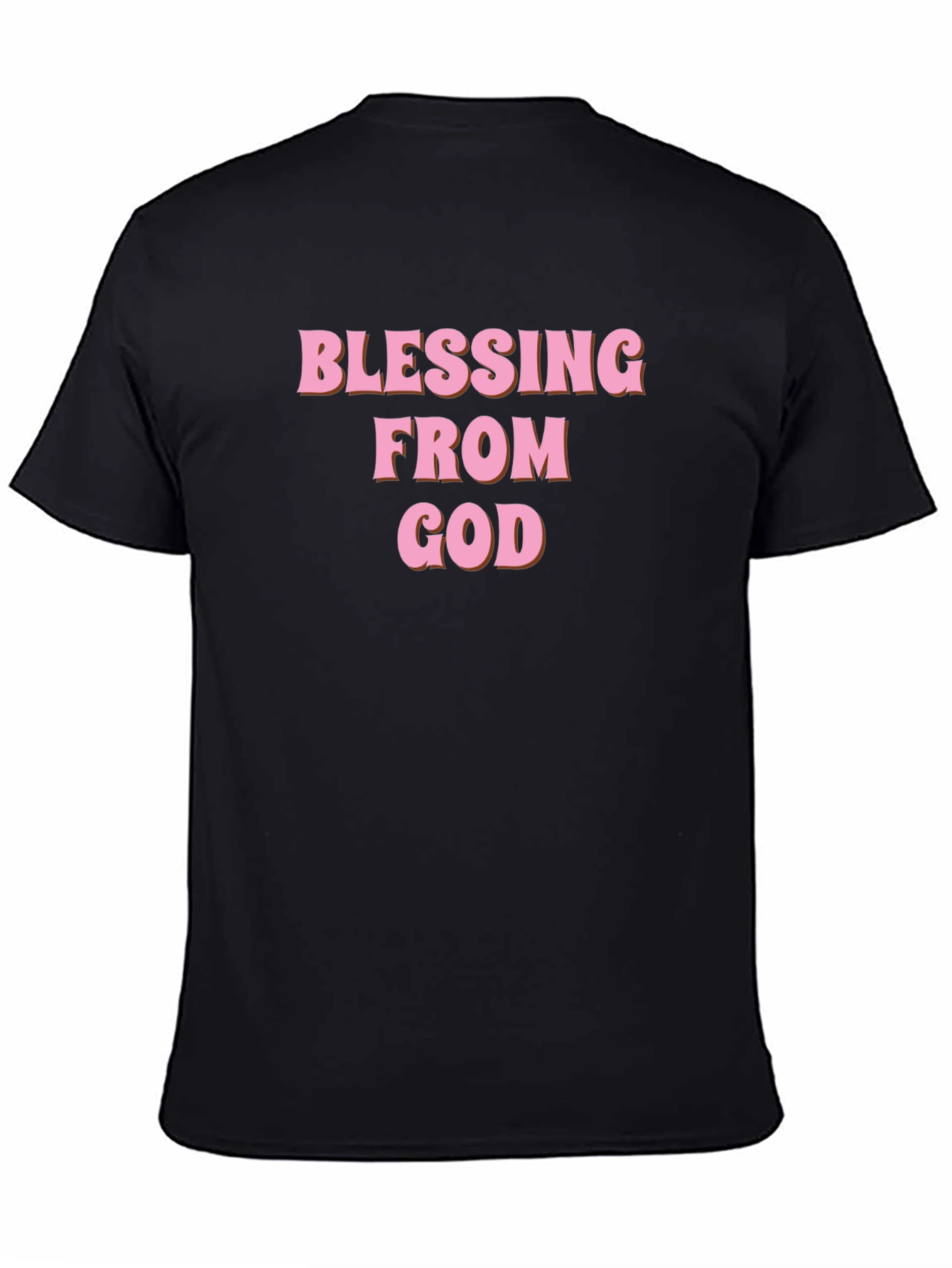 Blessing From God T-Shirt | Pink Graphic Tee