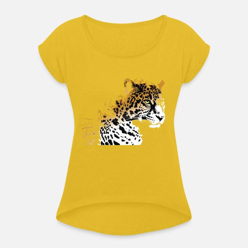 Jaguar panther animal wildlife vector image funny