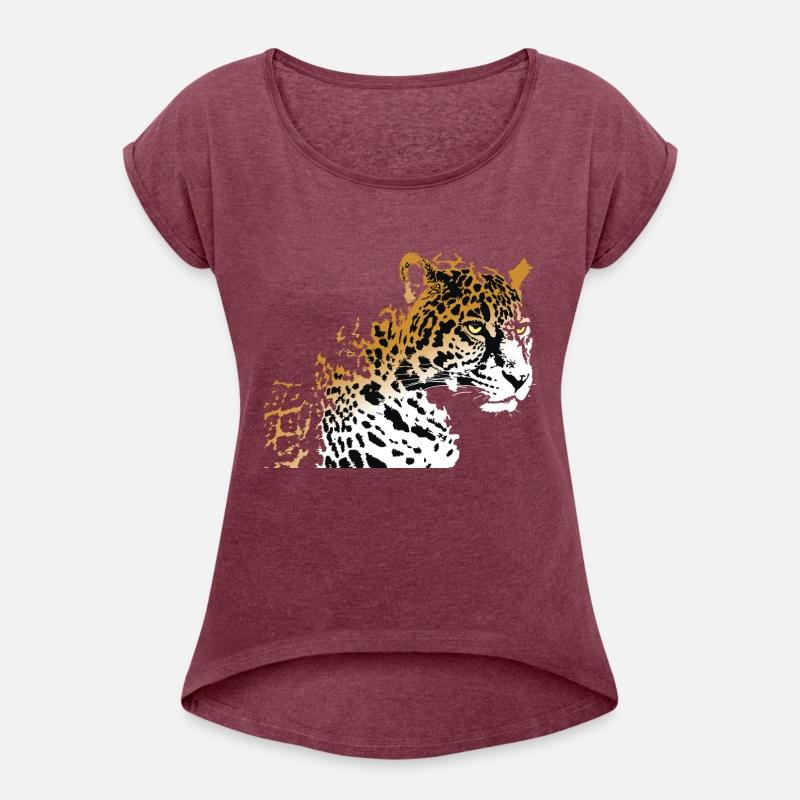 Jaguar panther animal wildlife vector image funny