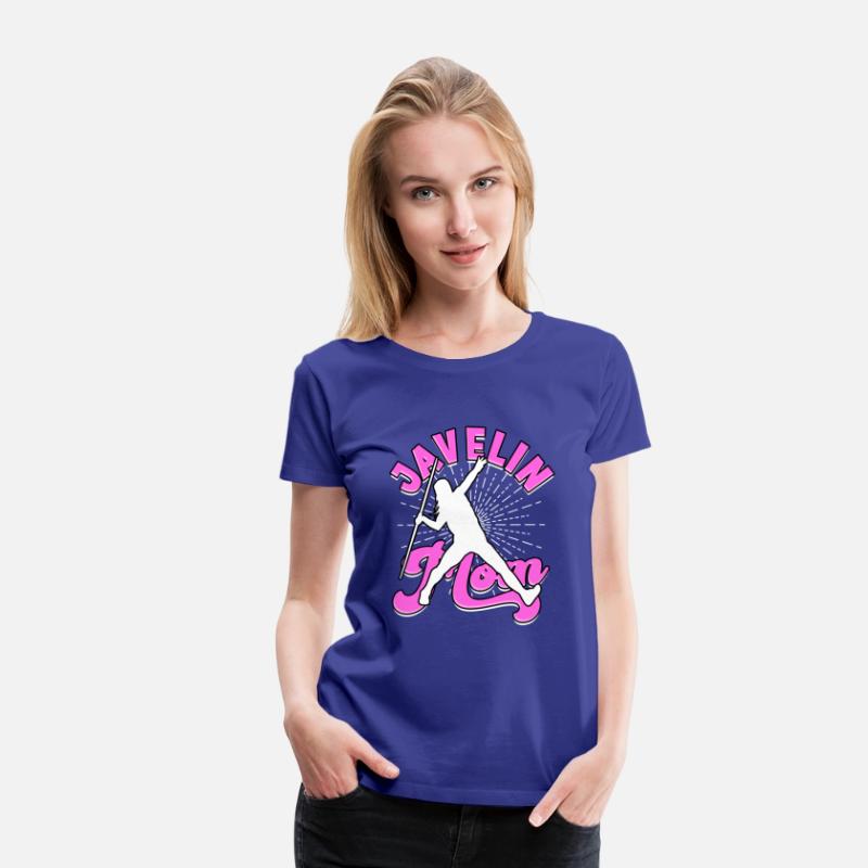 Javelin Throwing Mom Track And Field Thrower