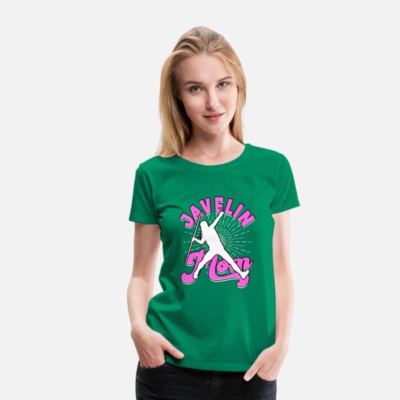 Javelin Throwing Mom Track And Field Thrower