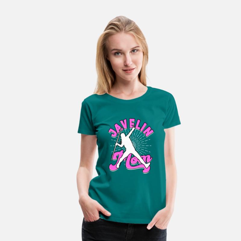Javelin Throwing Mom Track And Field Thrower