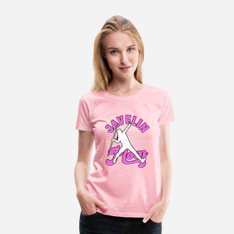 Javelin Throwing Mom Track And Field Thrower